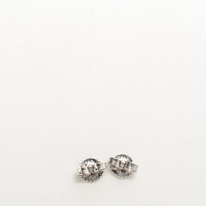 Tiffany 18K White Gold Green Tourmaline Aria Earrings 4 of 5