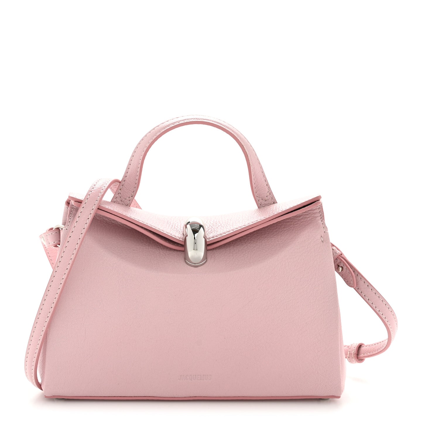 Goatskin Small Valerie Shoulder Bag Pale Pink