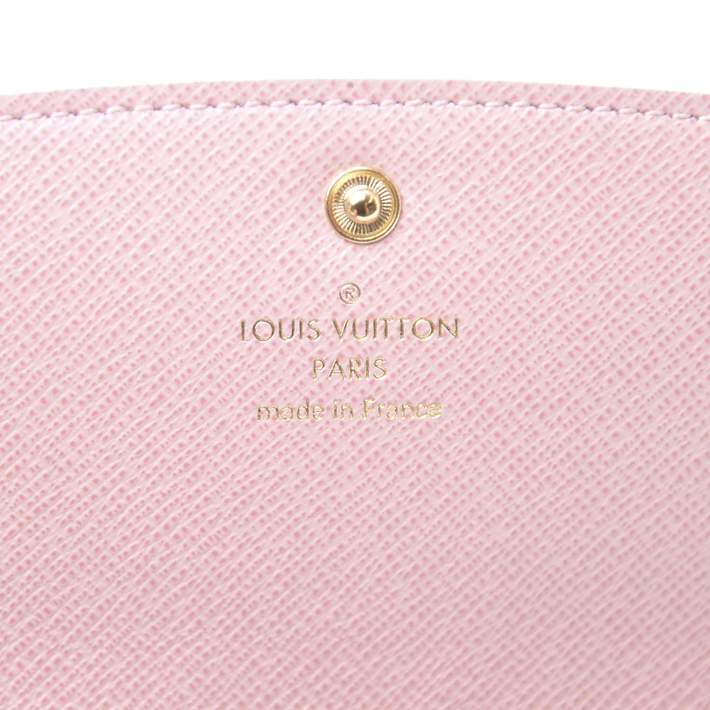 Damier Azur Emilie Wallet Rose Ballerine