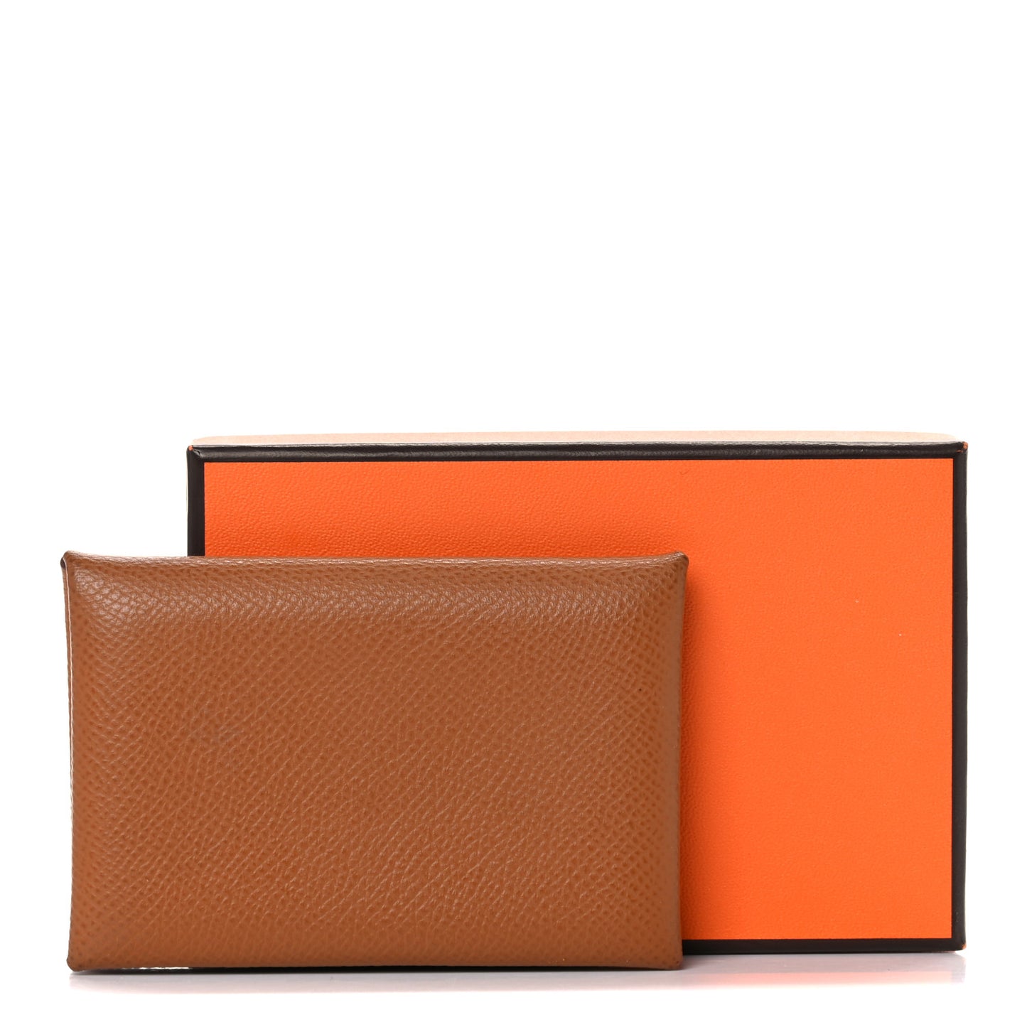 Epsom Calvi Card Case Gold