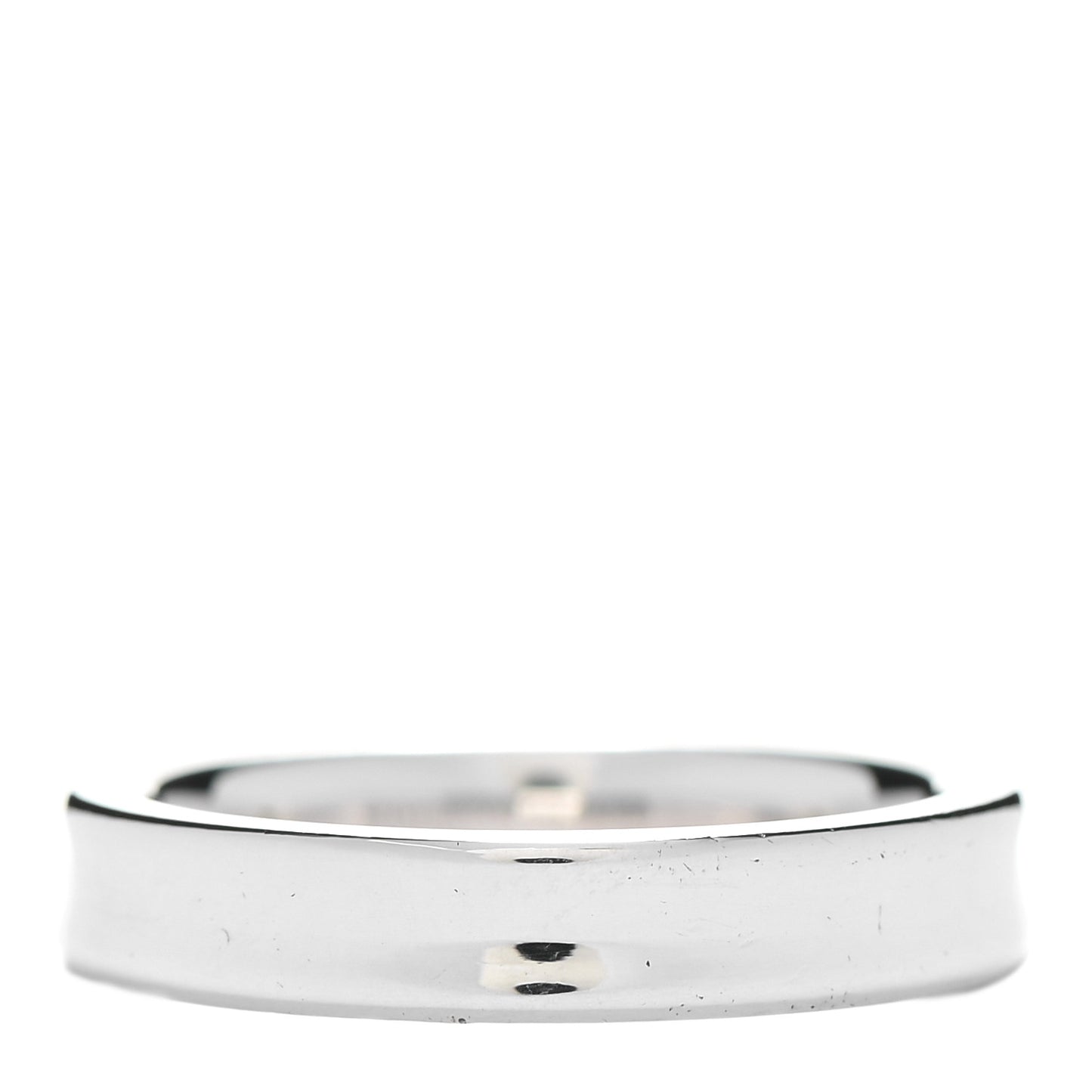 Sterling Silver Narrow 1837 Band Ring 53 6.25