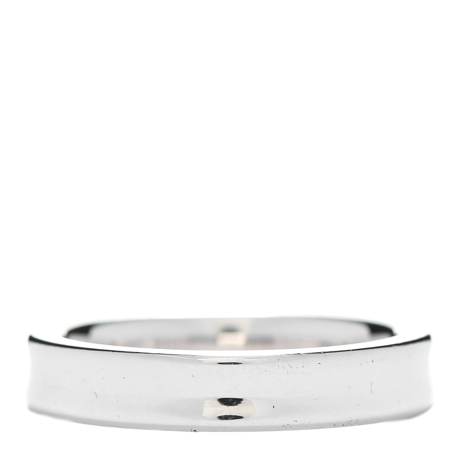 Tiffany Sterling Silver Narrow 1837 Band Ring 53 6.25 3 of 5