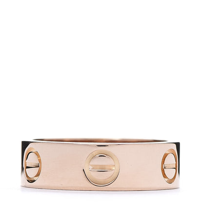 Cartier 18K Pink Gold 5.5mm LOVE Ring 50 5.25 3 of 5