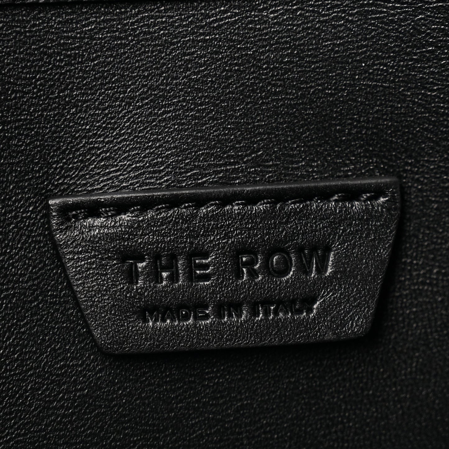 Grained Calfskin Jouve Bag Black