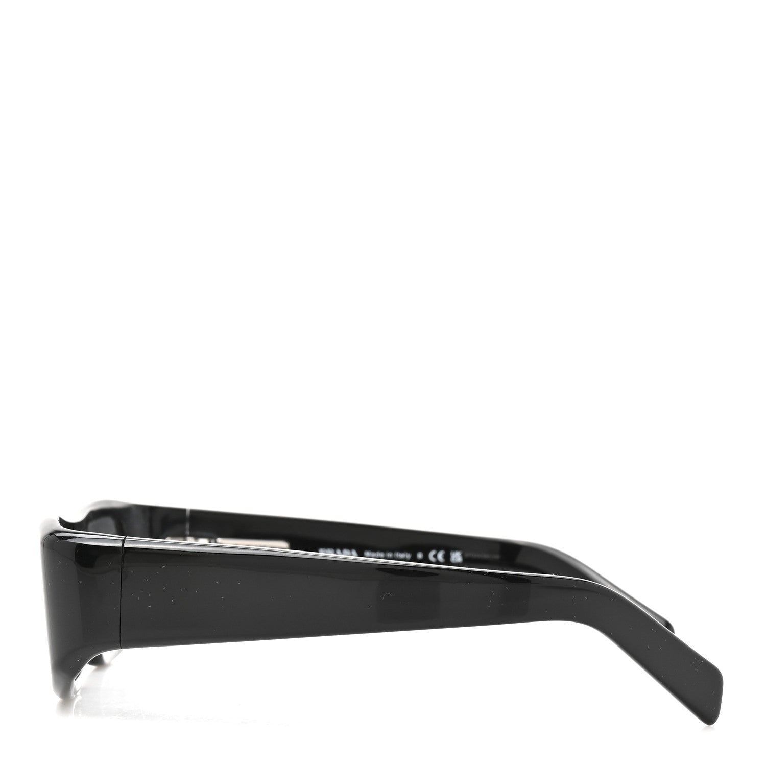 Prada Acetate Sunglasses SPR 20W Black 3 of 8