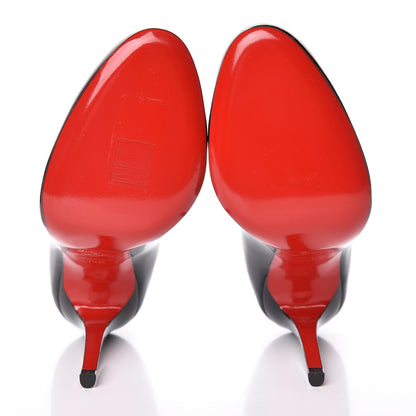 Christian Louboutin Patent Fifille 100 Pumps 39.5 Black 5 of 8