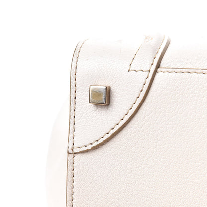 Celine Goatskin Mini Luggage White 8 of 20