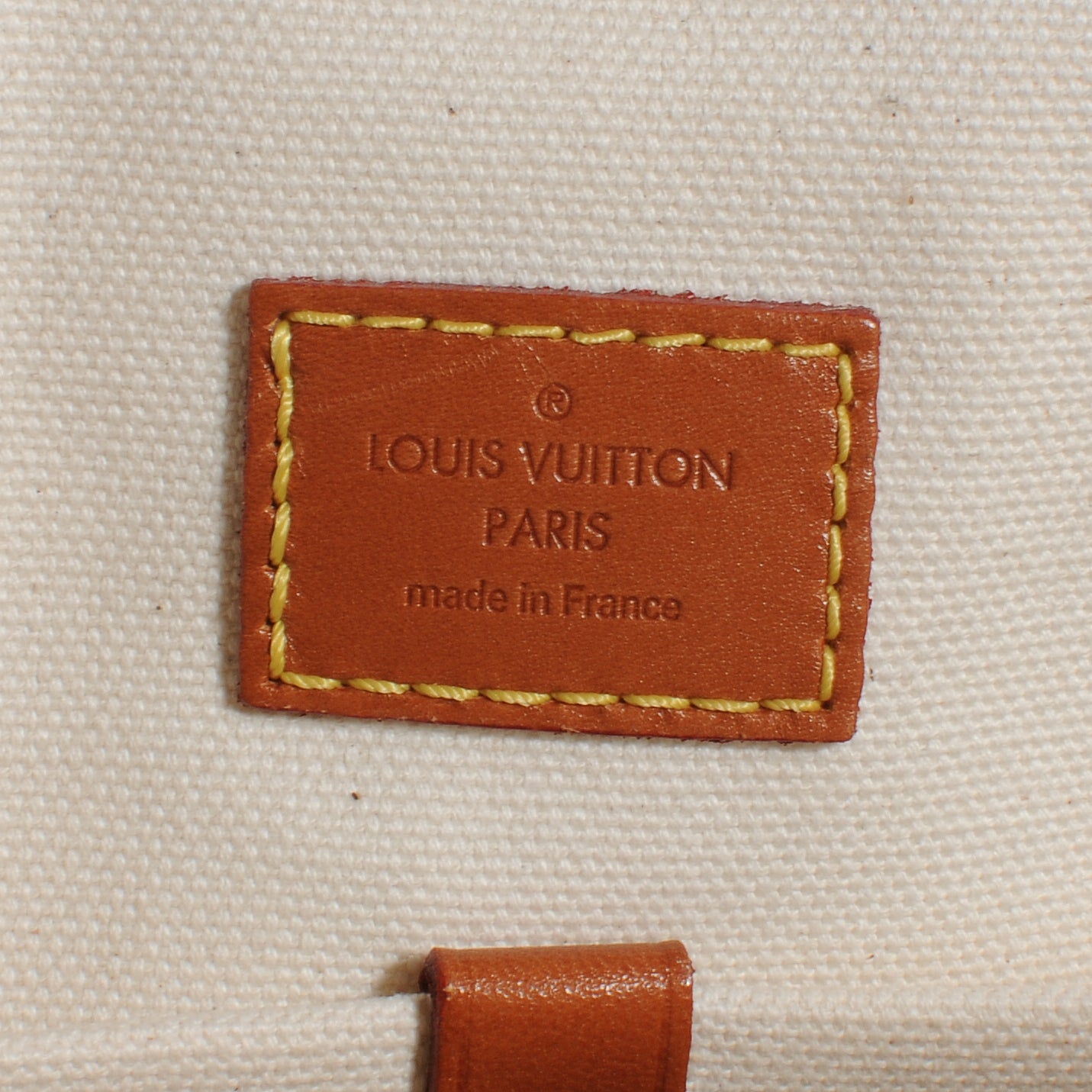 Louis Vuitton Monogram Tisse Rayures Clutch Red 6 of 7