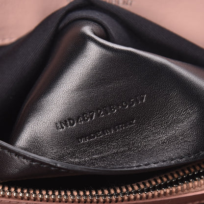 Saint Laurent Calfskin Y Quilted Monogram Small Loulou Chain Satchel Rose Antic 7 of 10