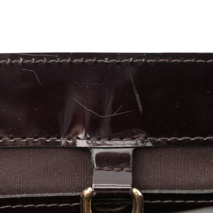 Louis Vuitton Vernis Wilshire PM Amarante 10 of 12