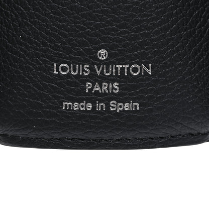 Louis Vuitton Calfskin Lockmini Wallet Black 6 of 7