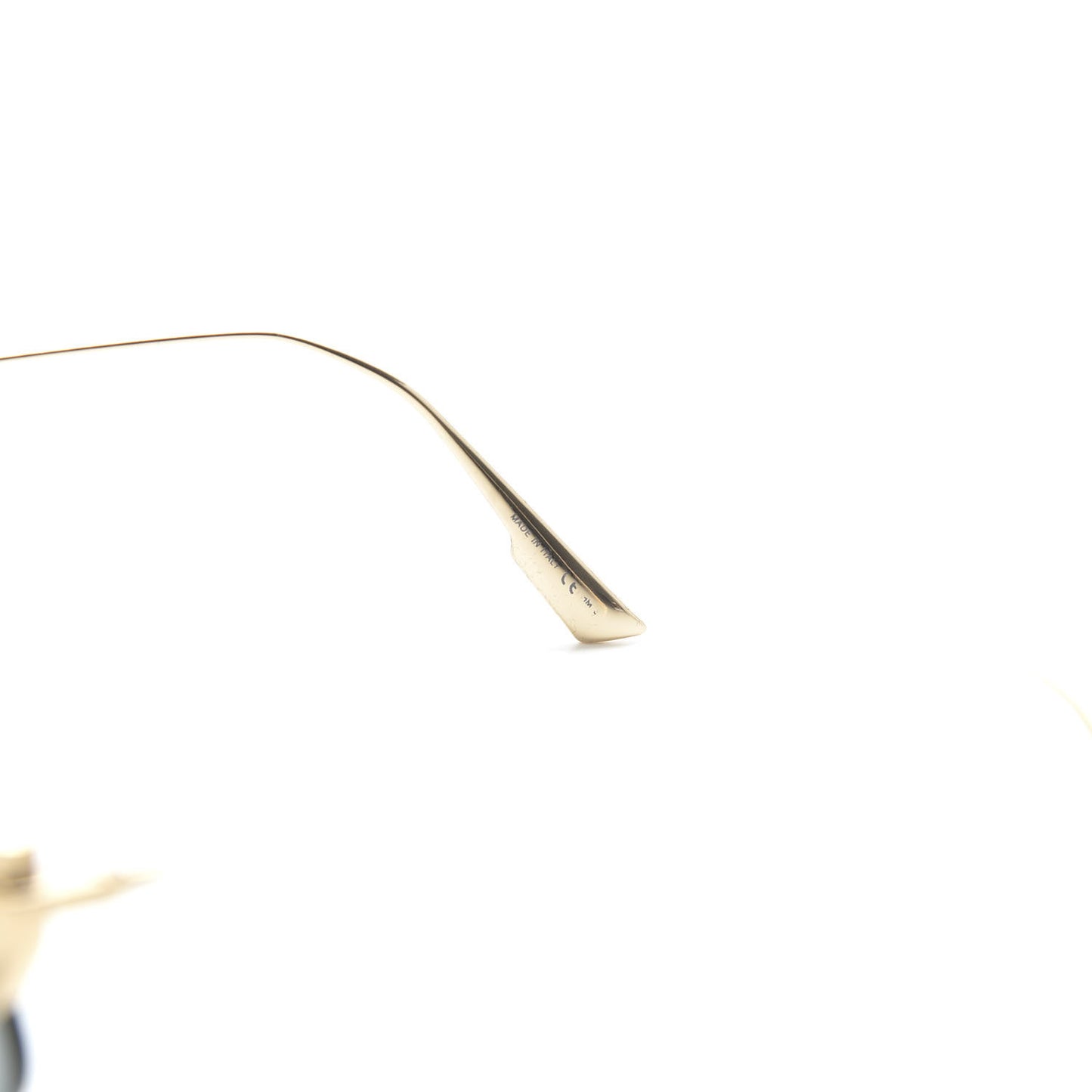 Stronger Aviator Sunglasses Grey Gold