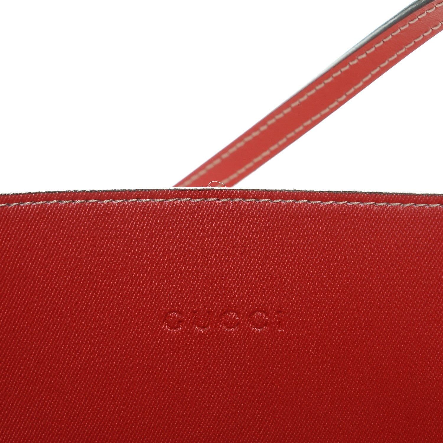 Gucci GG Supreme Monogram Large Reversible Tote Beige Red 6 of 7