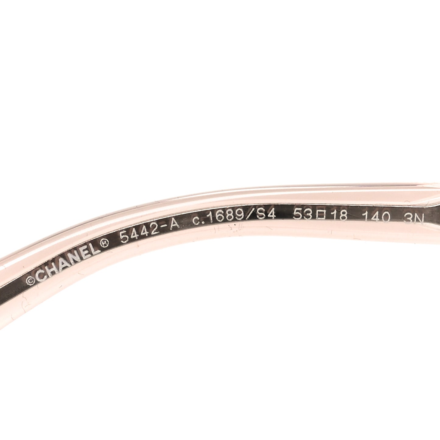 Acetate Metal Rectangle Sunglasses 5442 Pink