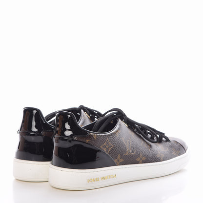 Louis Vuitton Patent Monogram Frontrow Sneakers 37.5 4 of 12