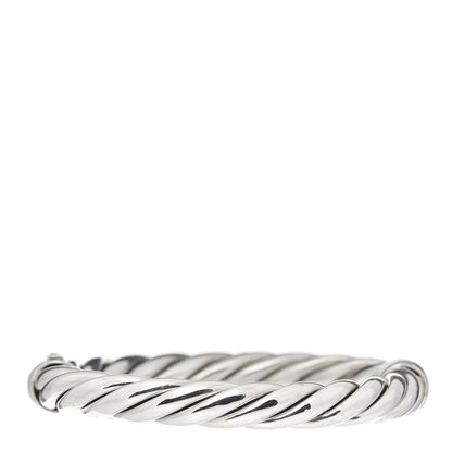 David Yurman Sterling Silver 8mm Stax Cable Bracelet 1 of 4