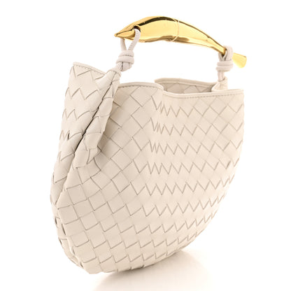 Bottega Veneta Nappa Intrecciato Sardine Bag Chalk 3 of 12