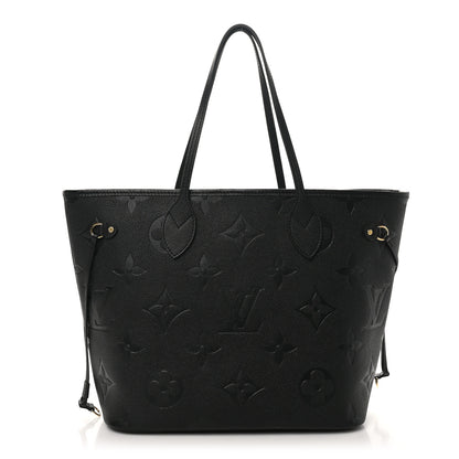 Louis Vuitton Empreinte Monogram Giant Neverfull MM Black 1 of 10