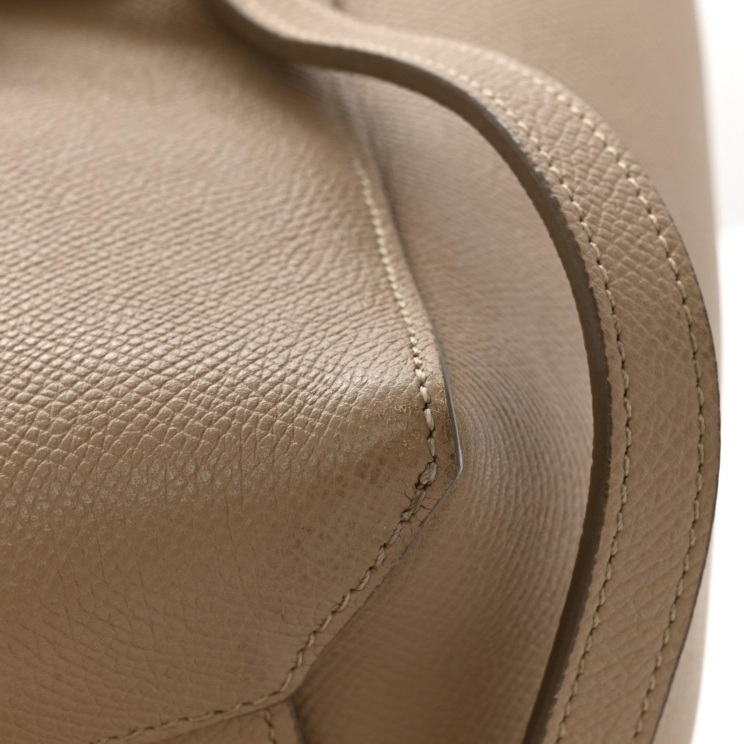 Celine Baby Grained Calfskin Micro Belt Bag Light Taupe 11 of 15