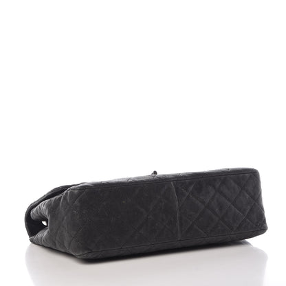 Chanel Washed Caviar Quilted 2.55 Reissue 227 Bijoux Chain Flap Black 5 of 16