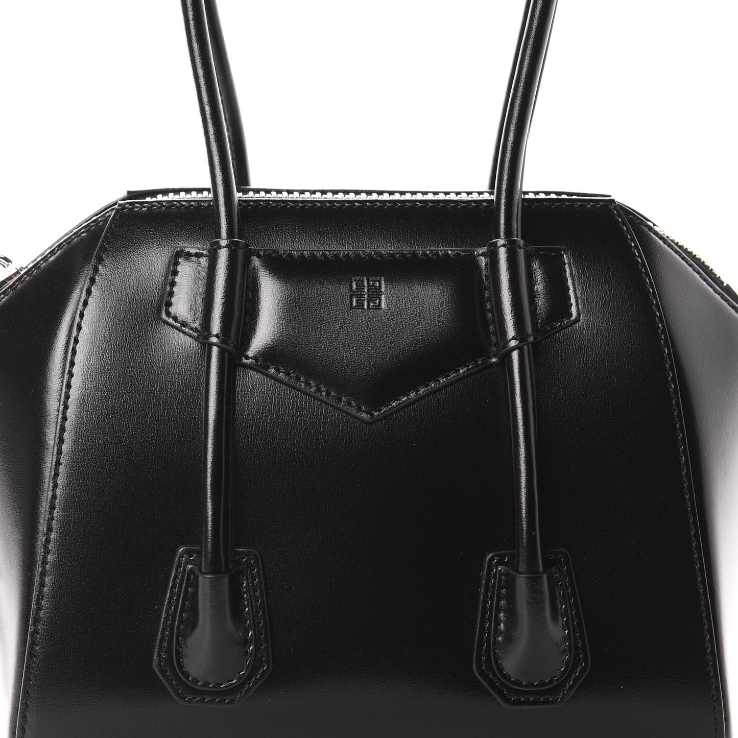 Box Calfskin Mini Lock Antigona Black