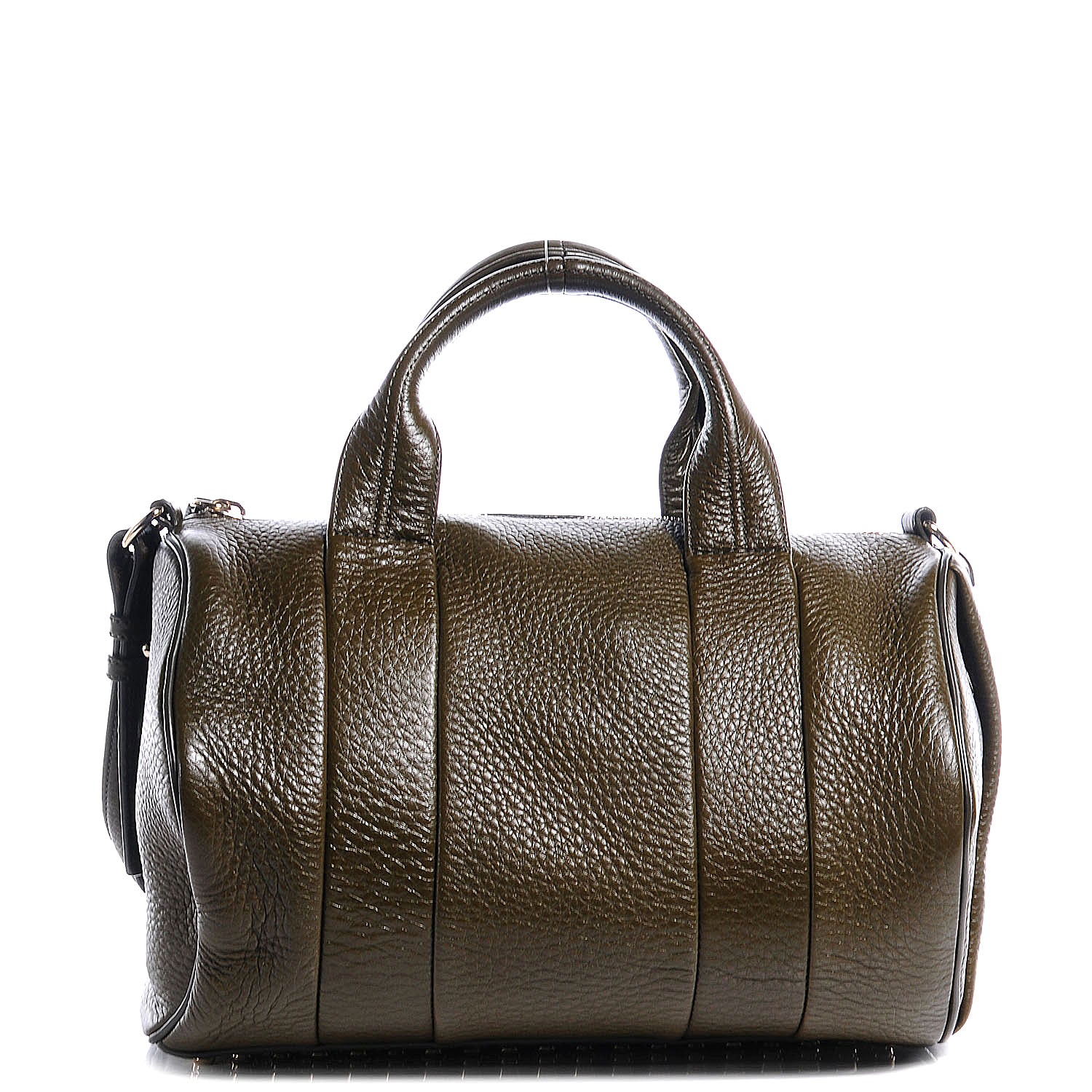Alexander Wang Leather Rocco Duffel Bag Olive 1 of 6