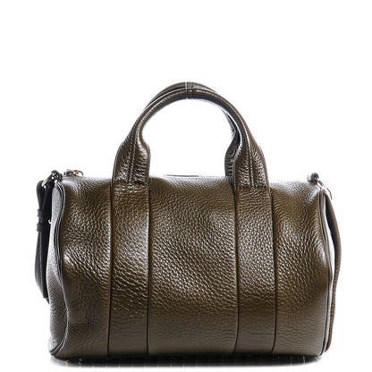 Alexander Wang Leather Rocco Duffel Bag Olive 1 of 6