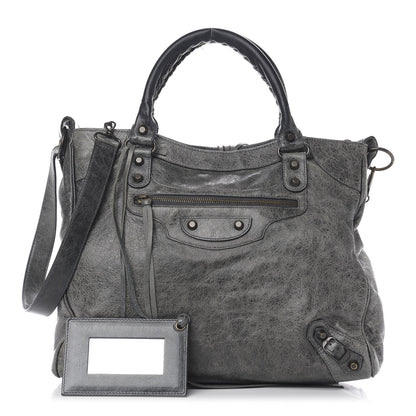 Balenciaga Agneau Classic Hardware Velo Anthracite 1 of 16
