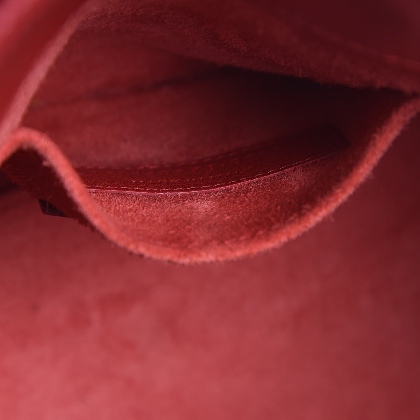 Calfskin Nano Sac De Jour Lipstick Red