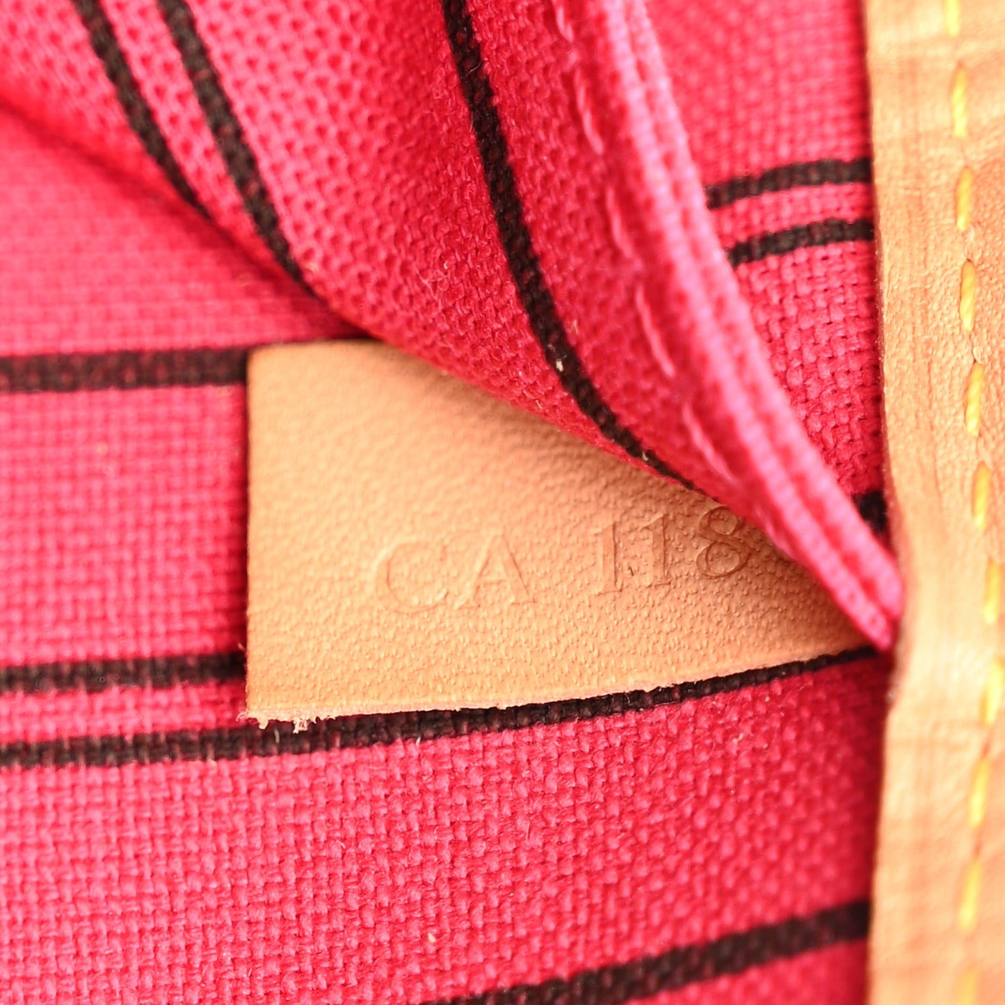 Monogram Bay Neverfull MM Rose Ballerine Poppy