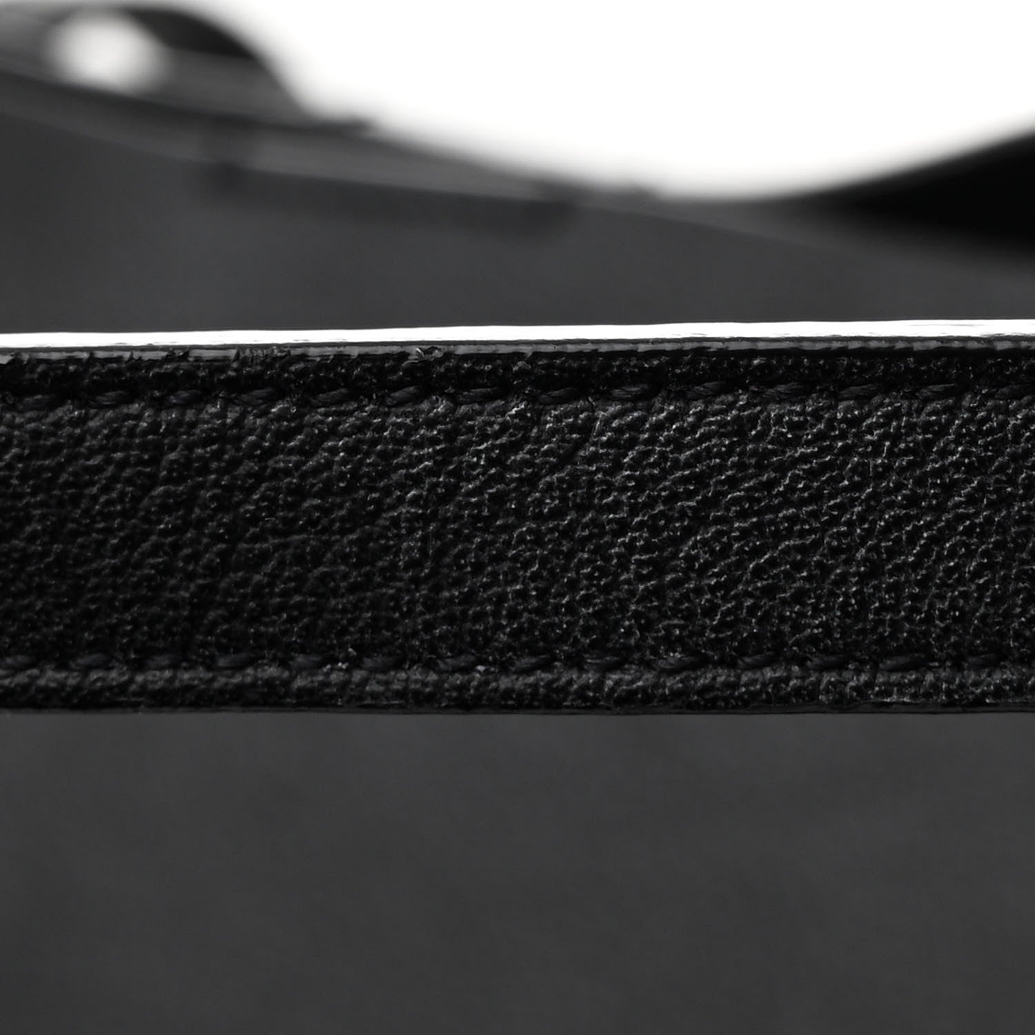 Saint Laurent Calfskin Large Shopping Tote Black 12 of 13