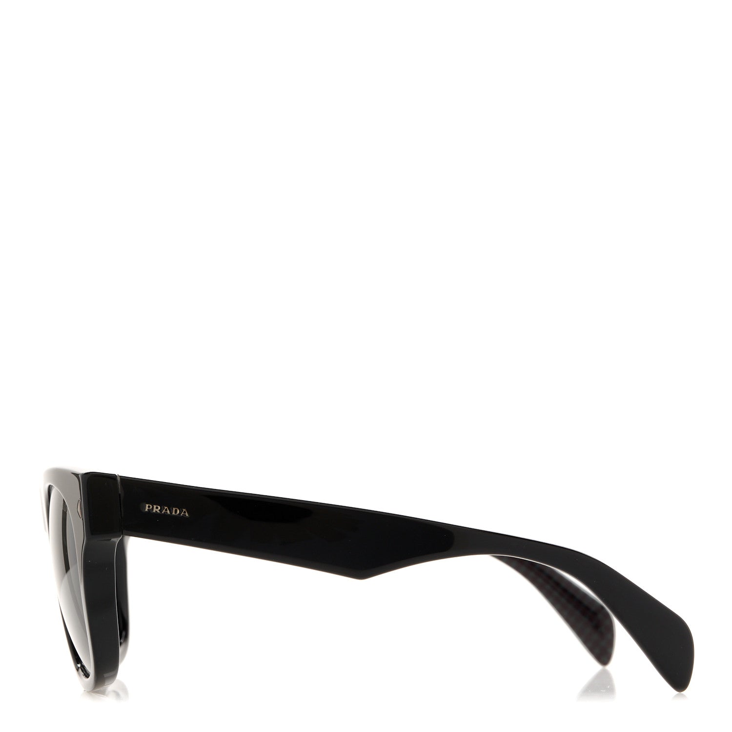 Prada Acetate Sunglasses SPR 05Q Black 3 of 8