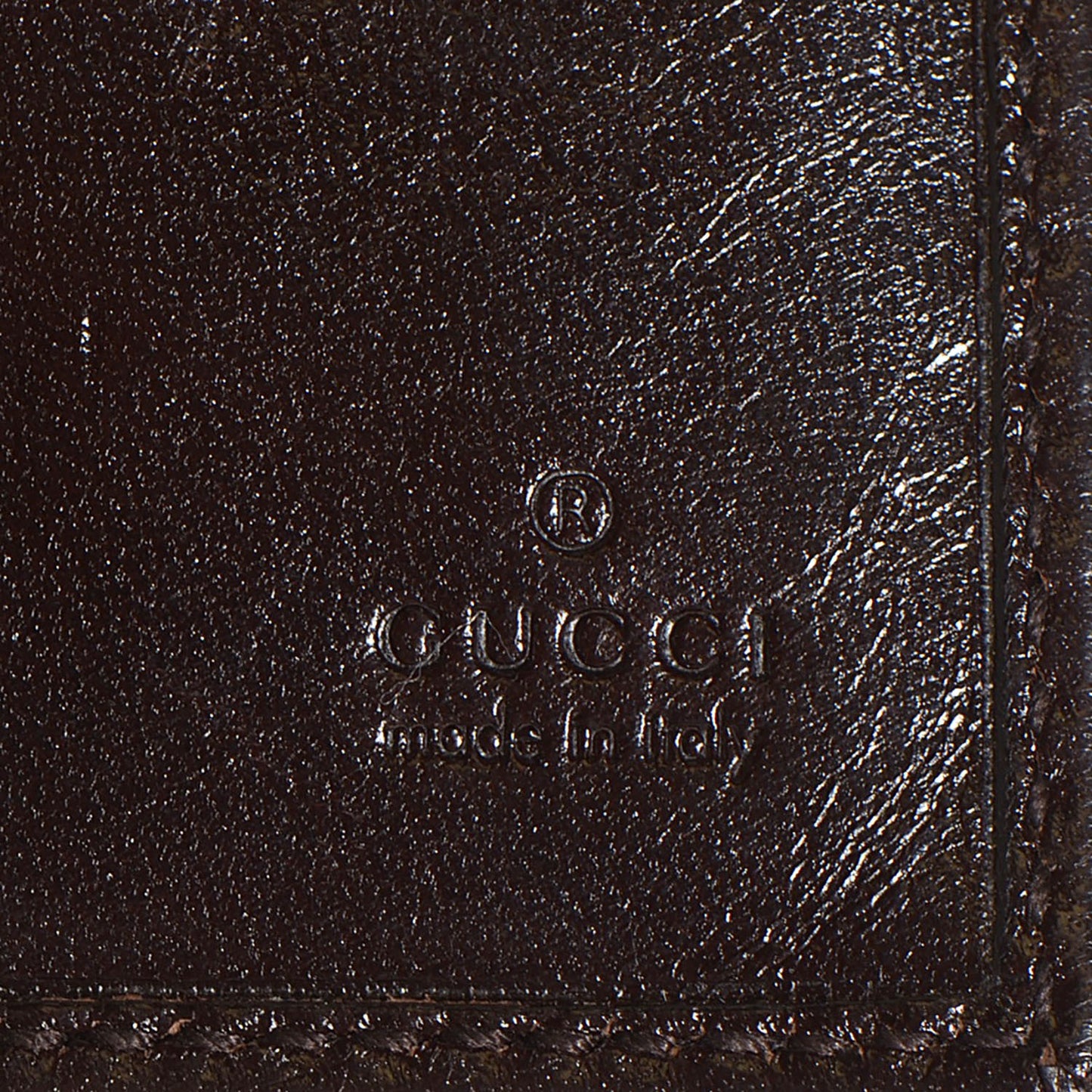 Monogram Continental Wallet Dark Brown