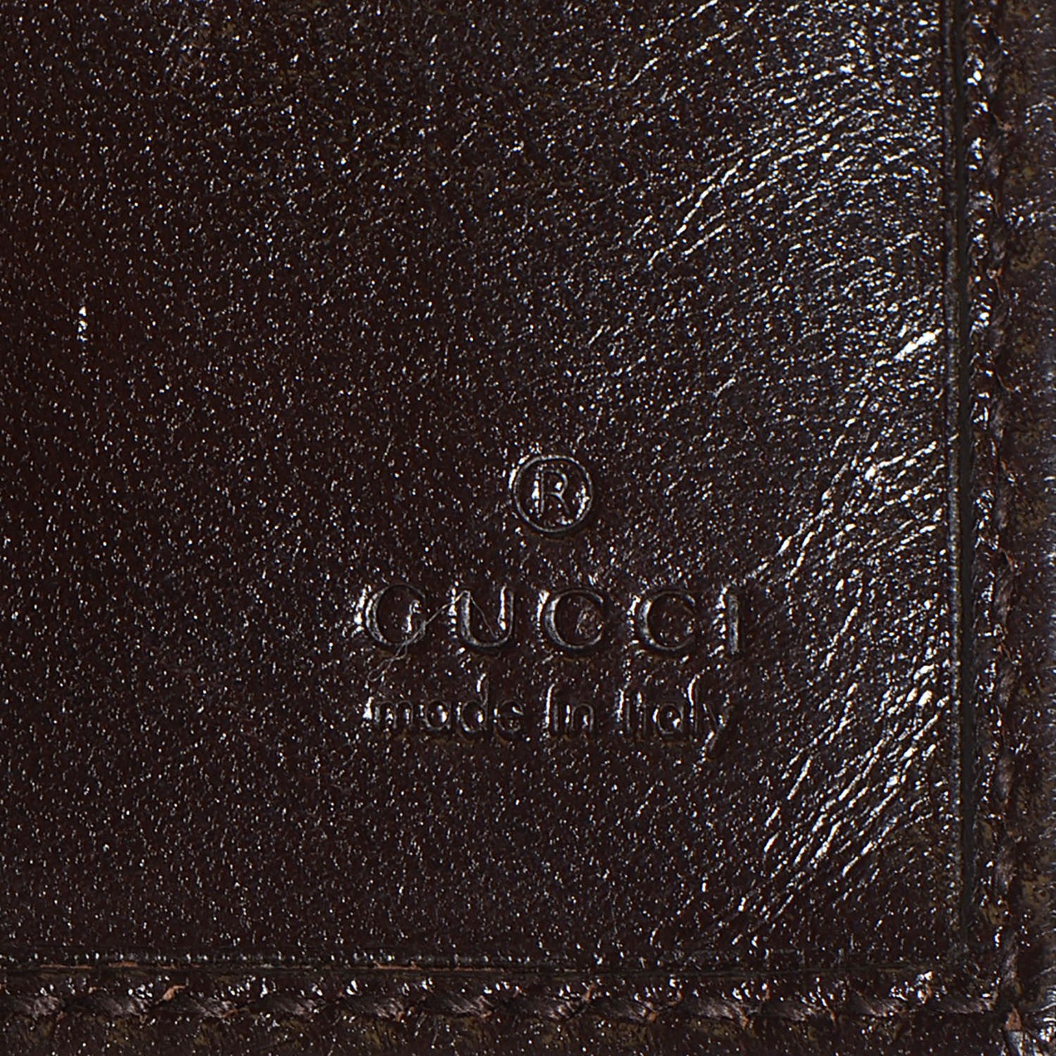 Gucci Monogram Continental Wallet Dark Brown 6 of 8