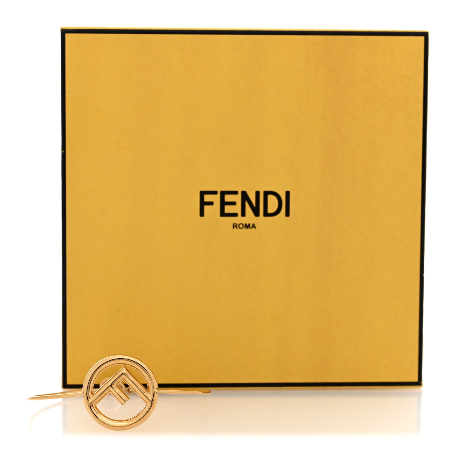 Fendi F Is Fendi Metal Bracelet L Gold 6 of 6