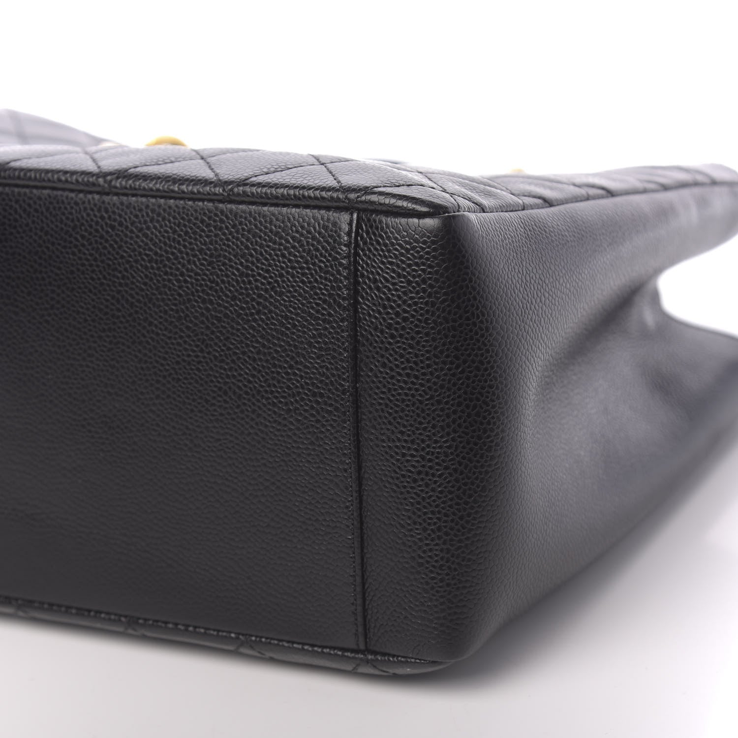 Chanel Caviar Quilted Grand Shopping Tote GST Black 10 of 11