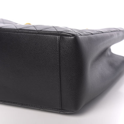 Chanel Caviar Quilted Grand Shopping Tote GST Black 10 of 11