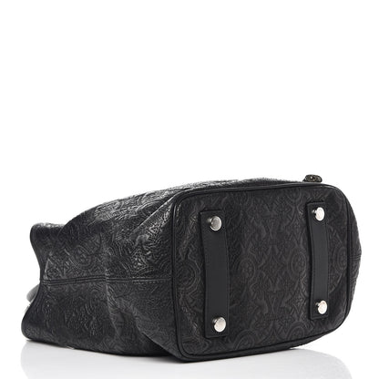 Louis Vuitton Monogram Lambskin Antheia Lilia PM Black 4 of 6