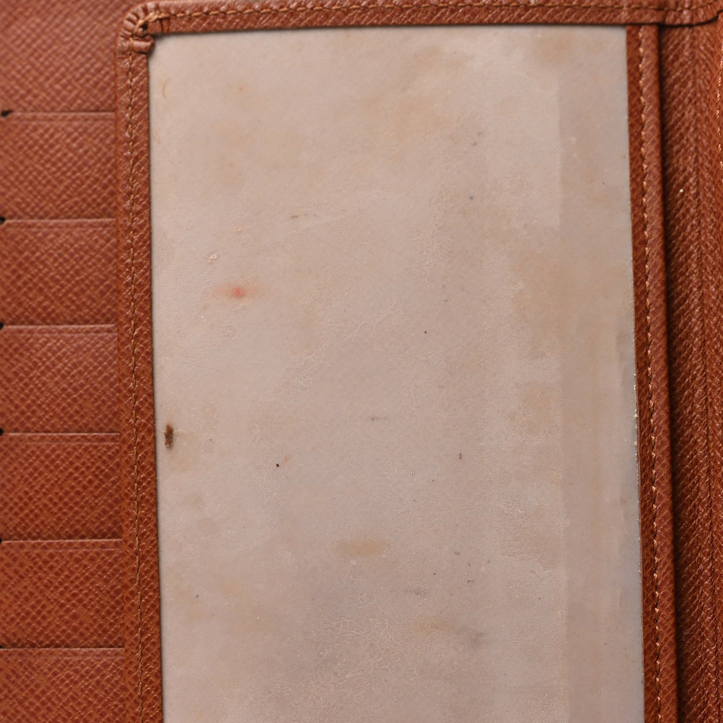 Monogram Zipped Papers Wallet