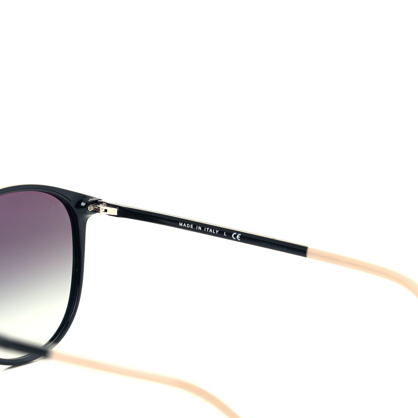 Acetate Round Sunglasses 5278 Black