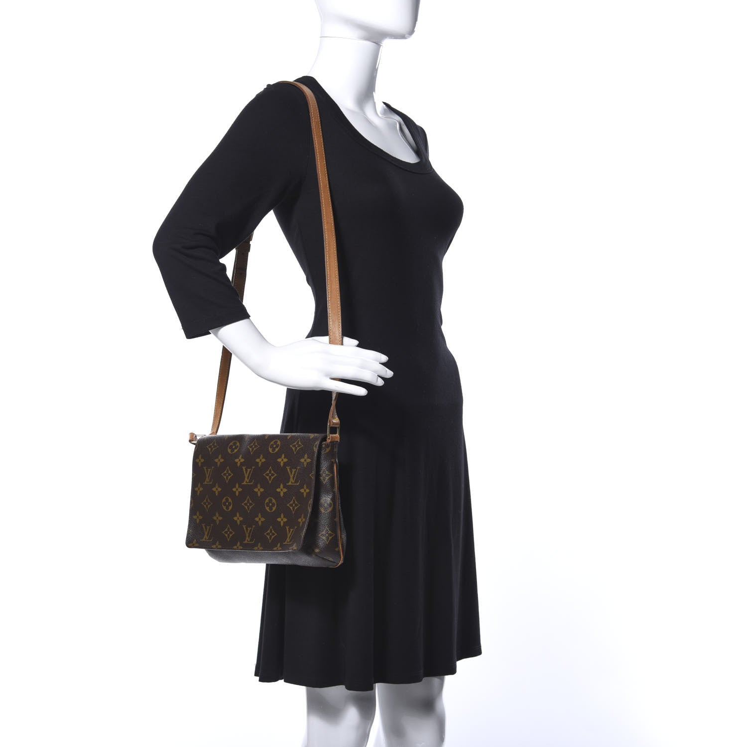 Louis Vuitton Monogram Musette Tango Long Strap 2 of 14