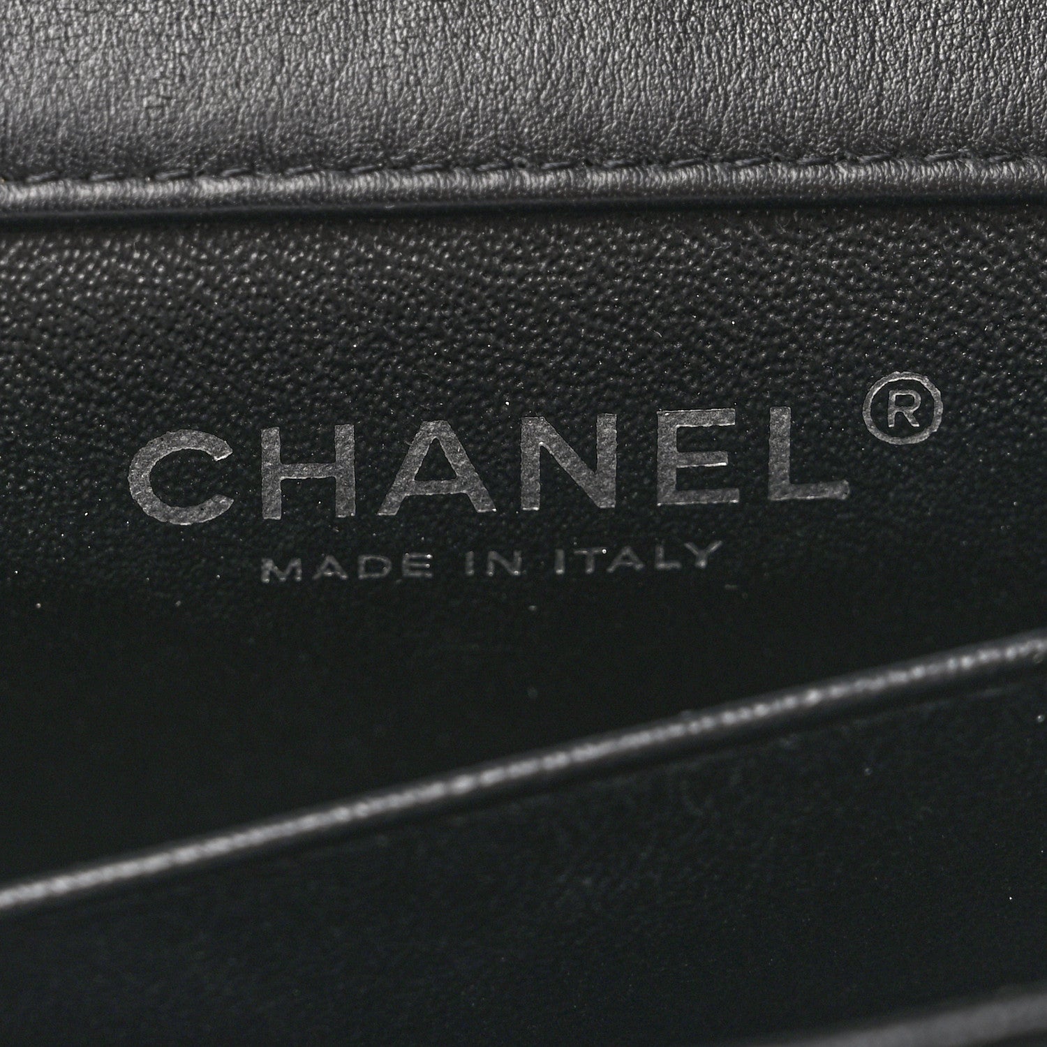 Chanel Patent Calfskin Chevron Quilted Extra Mini Flap Black 6 of 11