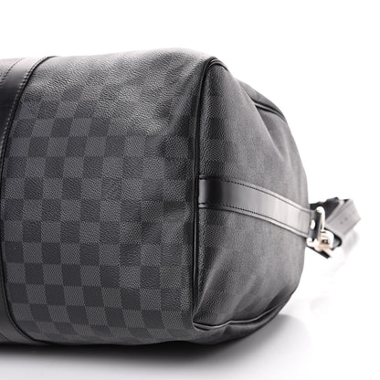 Louis Vuitton Damier Graphite Keepall Bandouliere 45 9 of 15