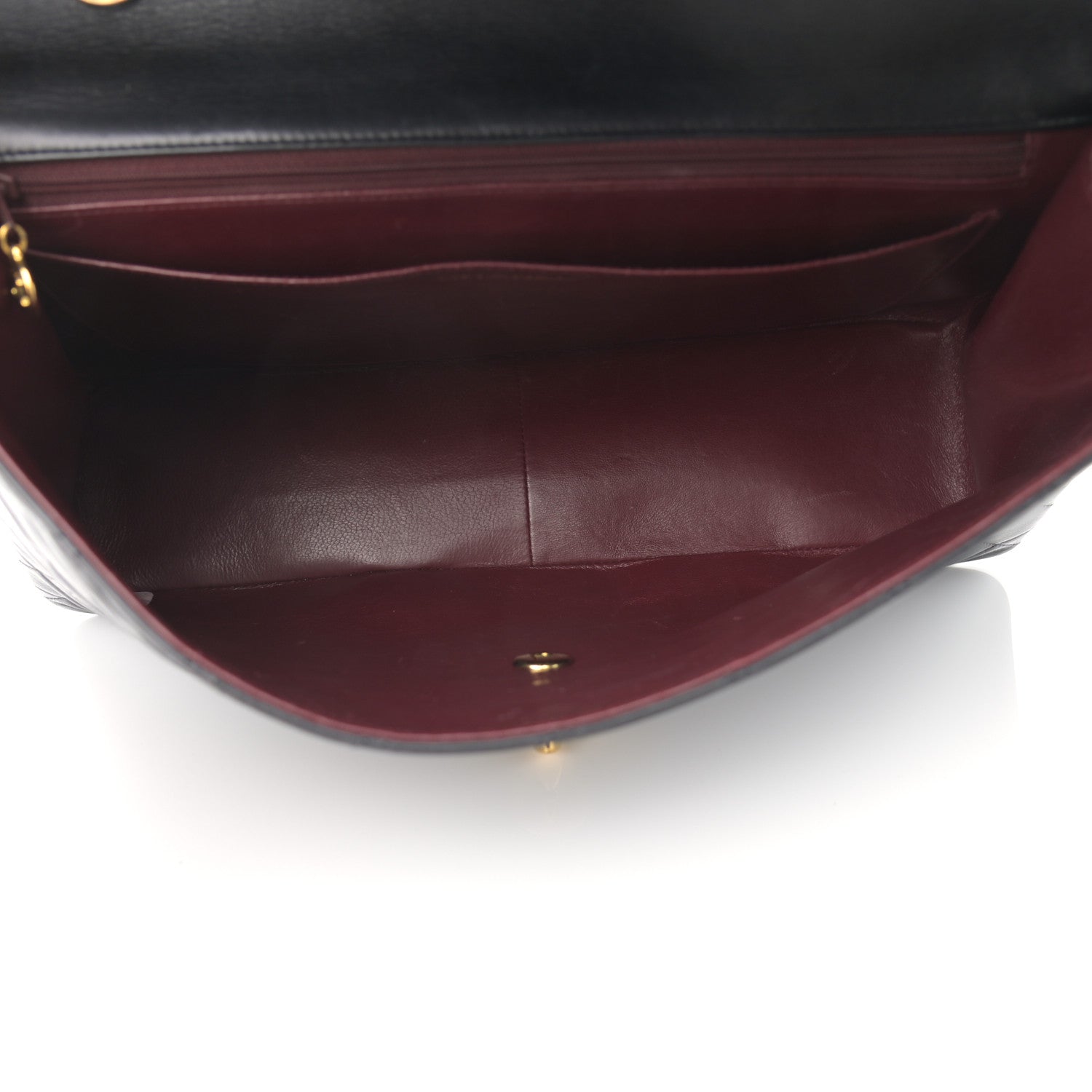 Chanel Lambskin Quilted XL Jumbo Single Flap Black 5 of 20