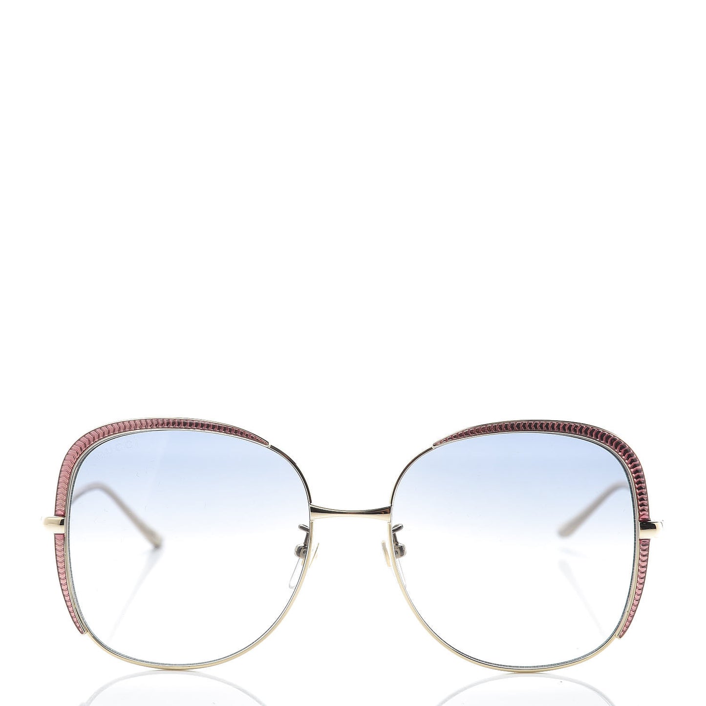 Acetate Oversize Square Frame GG0400S Sunglasses Gold