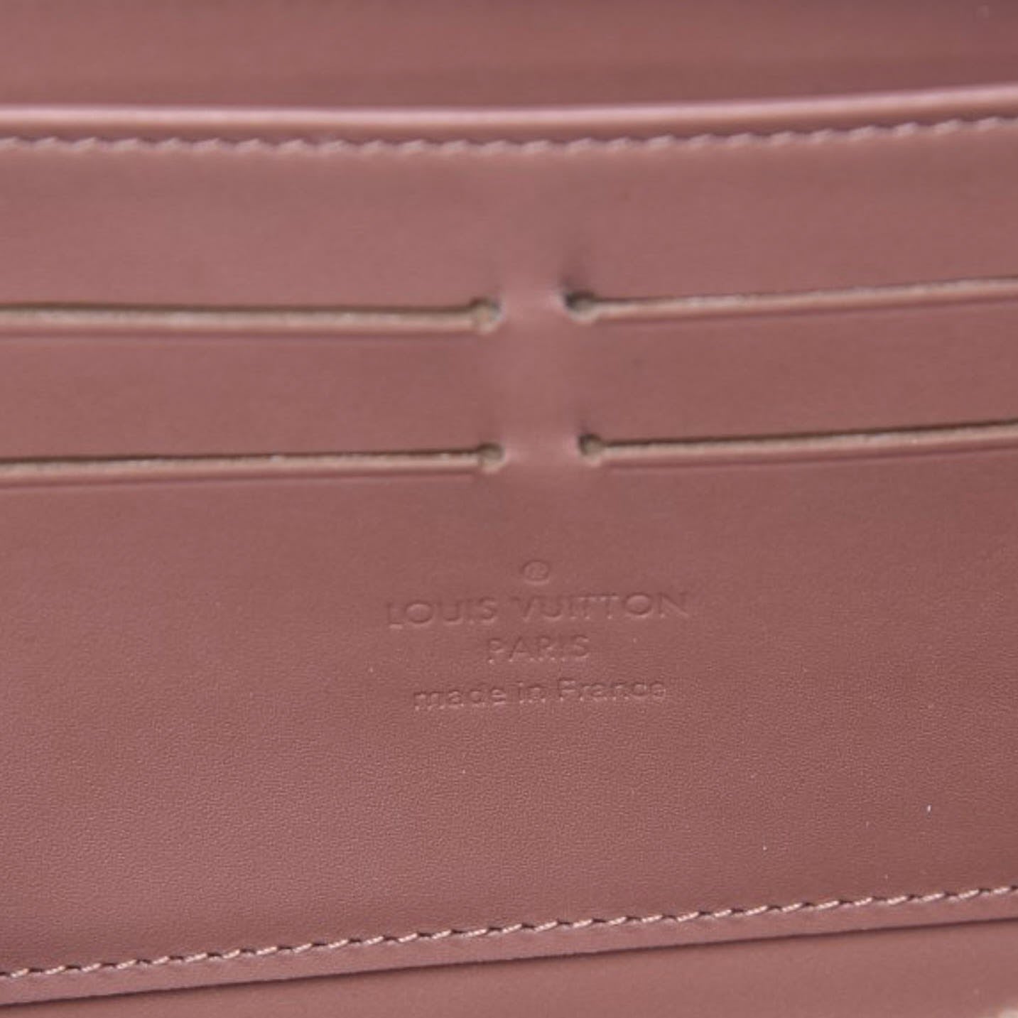 Louis Vuitton Vernis Zippy Wallet Rose Velours 6 of 18