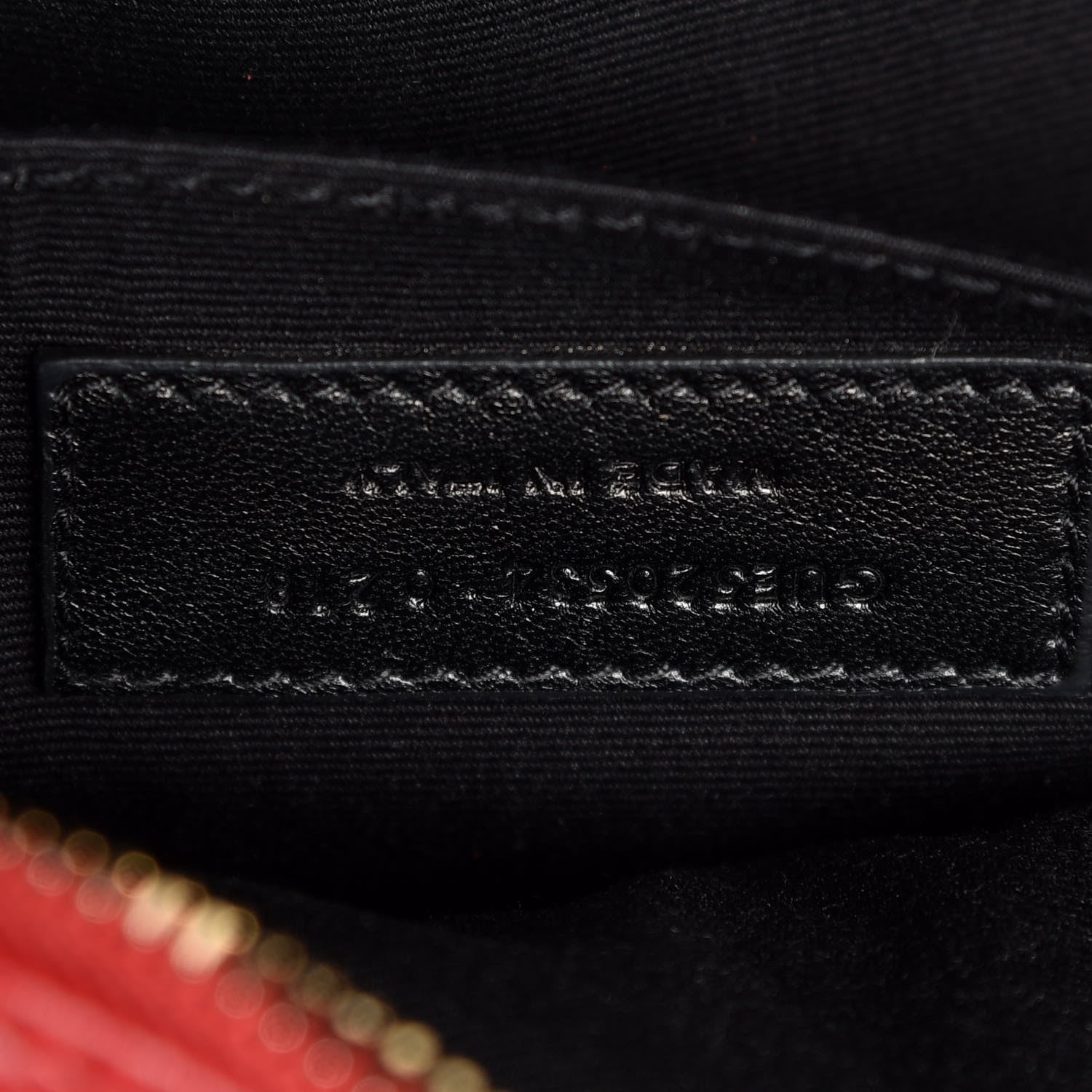 Saint Laurent Calfskin Matelasse Monogram Lou Camera Bag Rouge Eros 7 of 11
