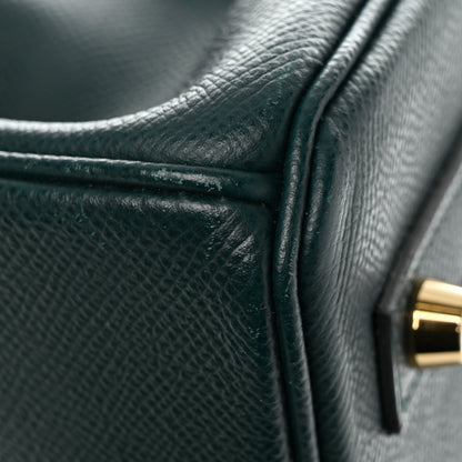 Hermes Epsom Birkin 30 Vert Cypress 14 of 20