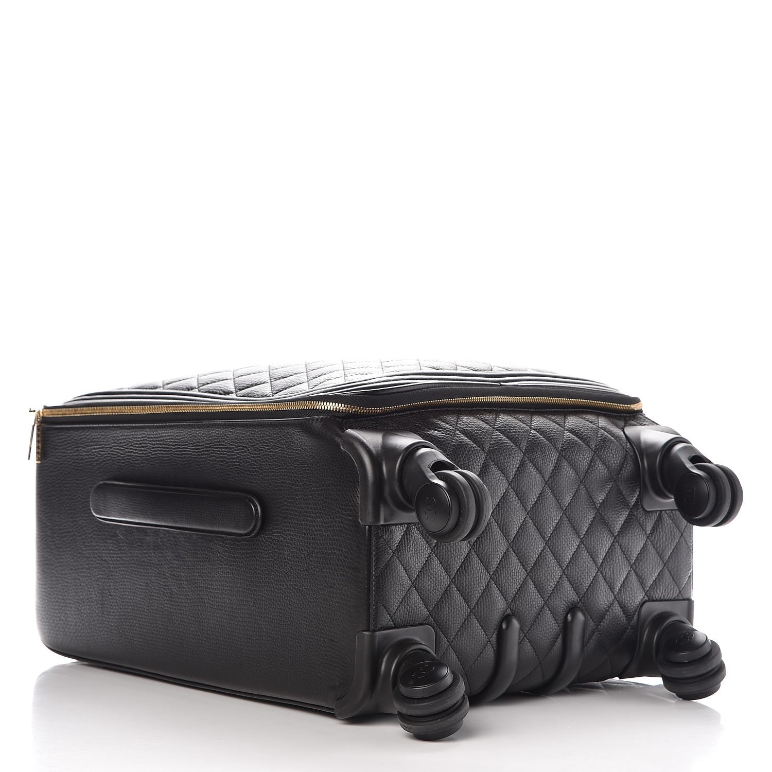 Chanel Calfskin Quilted Coco Case Trolley Black 4 of 15