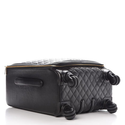Chanel Calfskin Quilted Coco Case Trolley Black 4 of 15